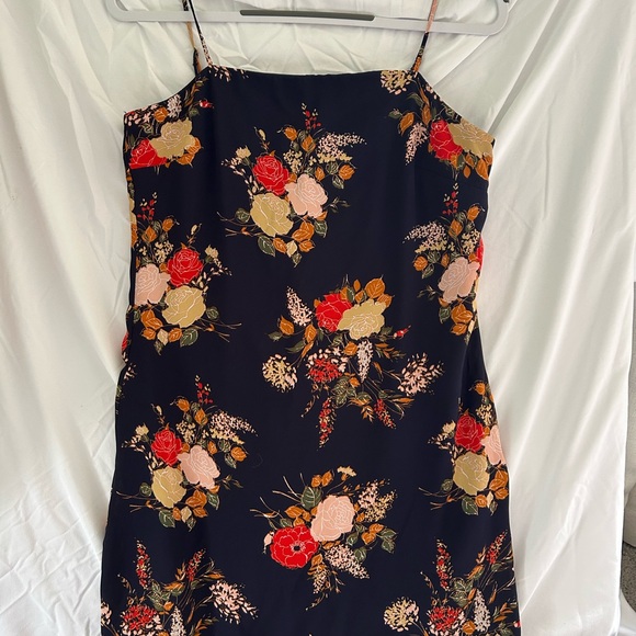 Floral Spaghetti Strap Dress - Picture 1 of 1